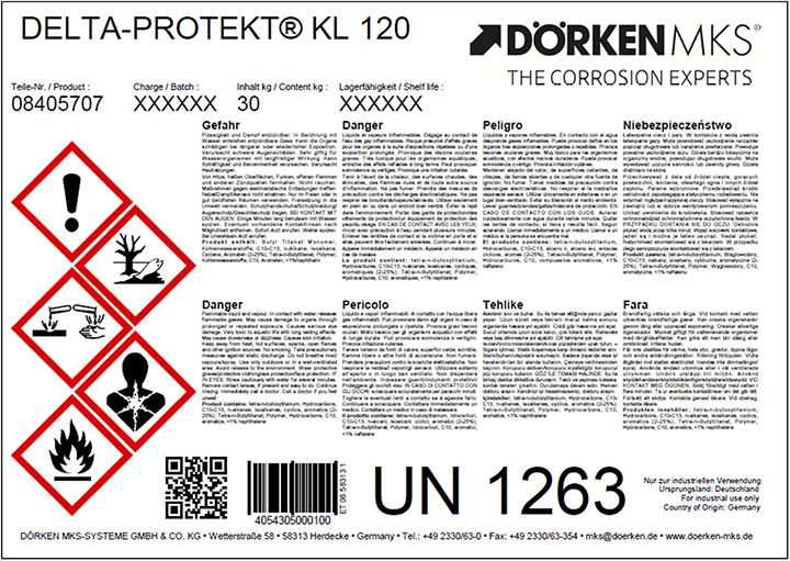 Label example